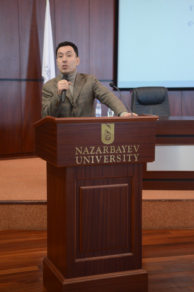 Lecture "Path to success" in the Nazarbayev University