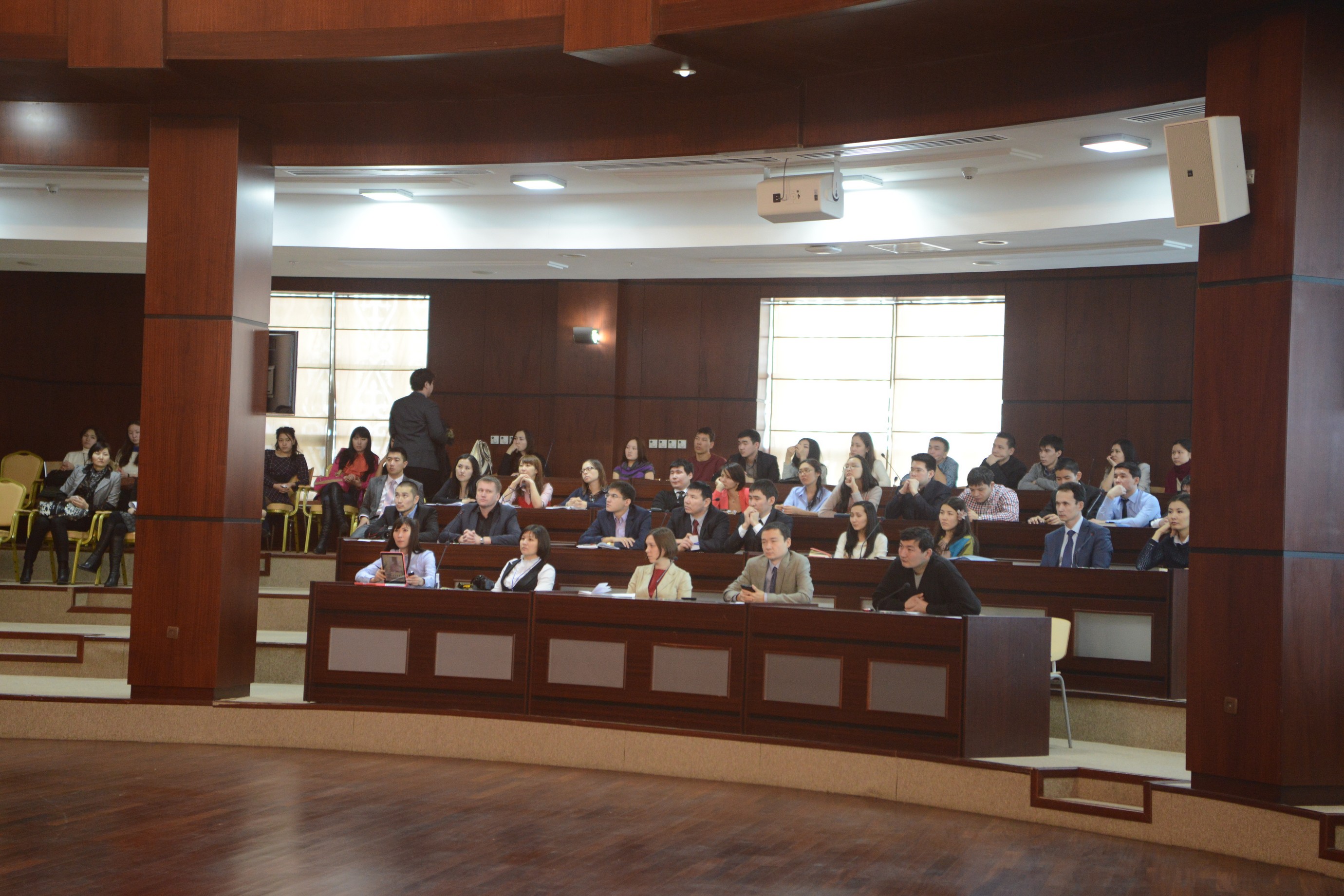 Lecture "Path to success" in the Nazarbayev University