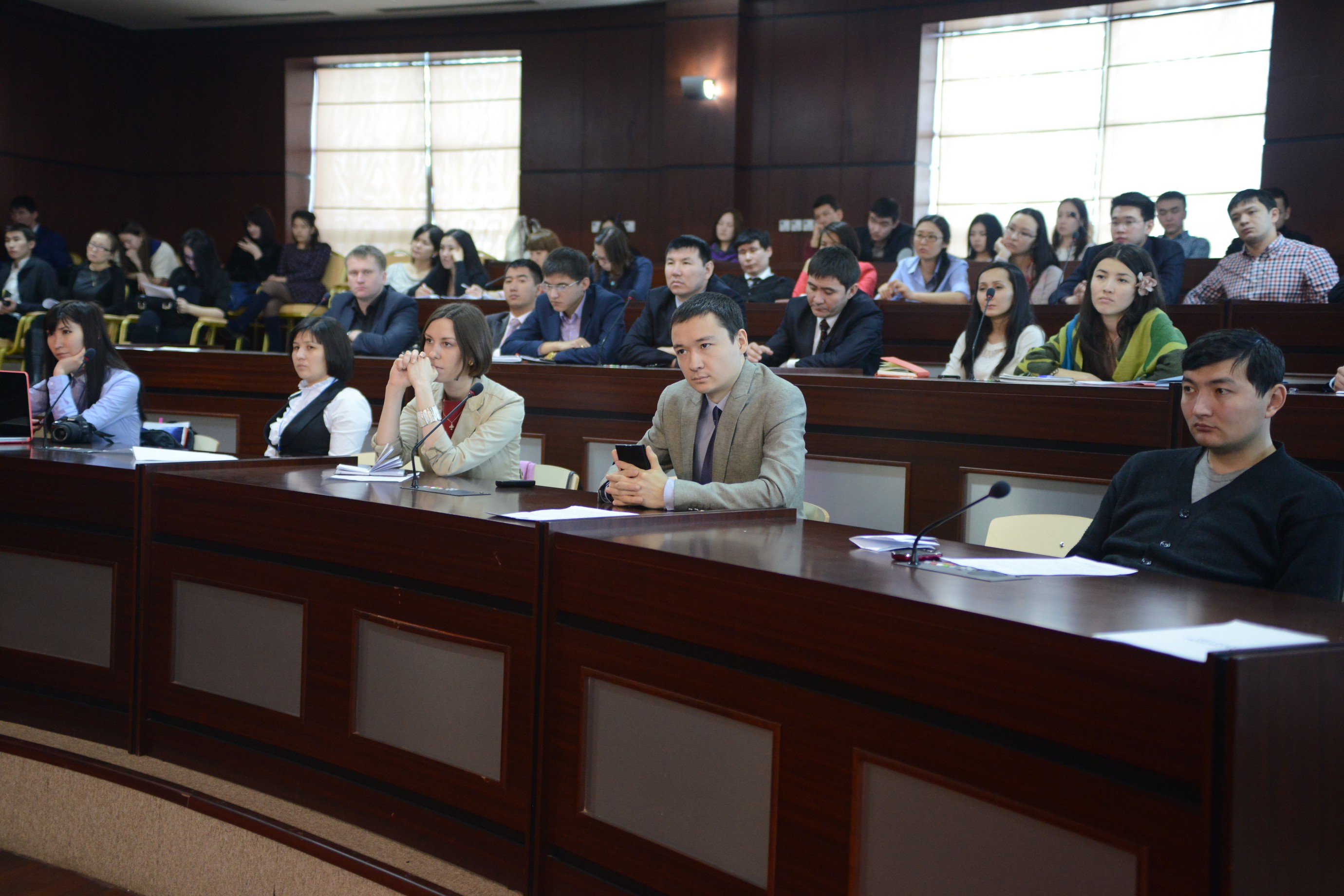 Lecture "Path to success" in the Nazarbayev University