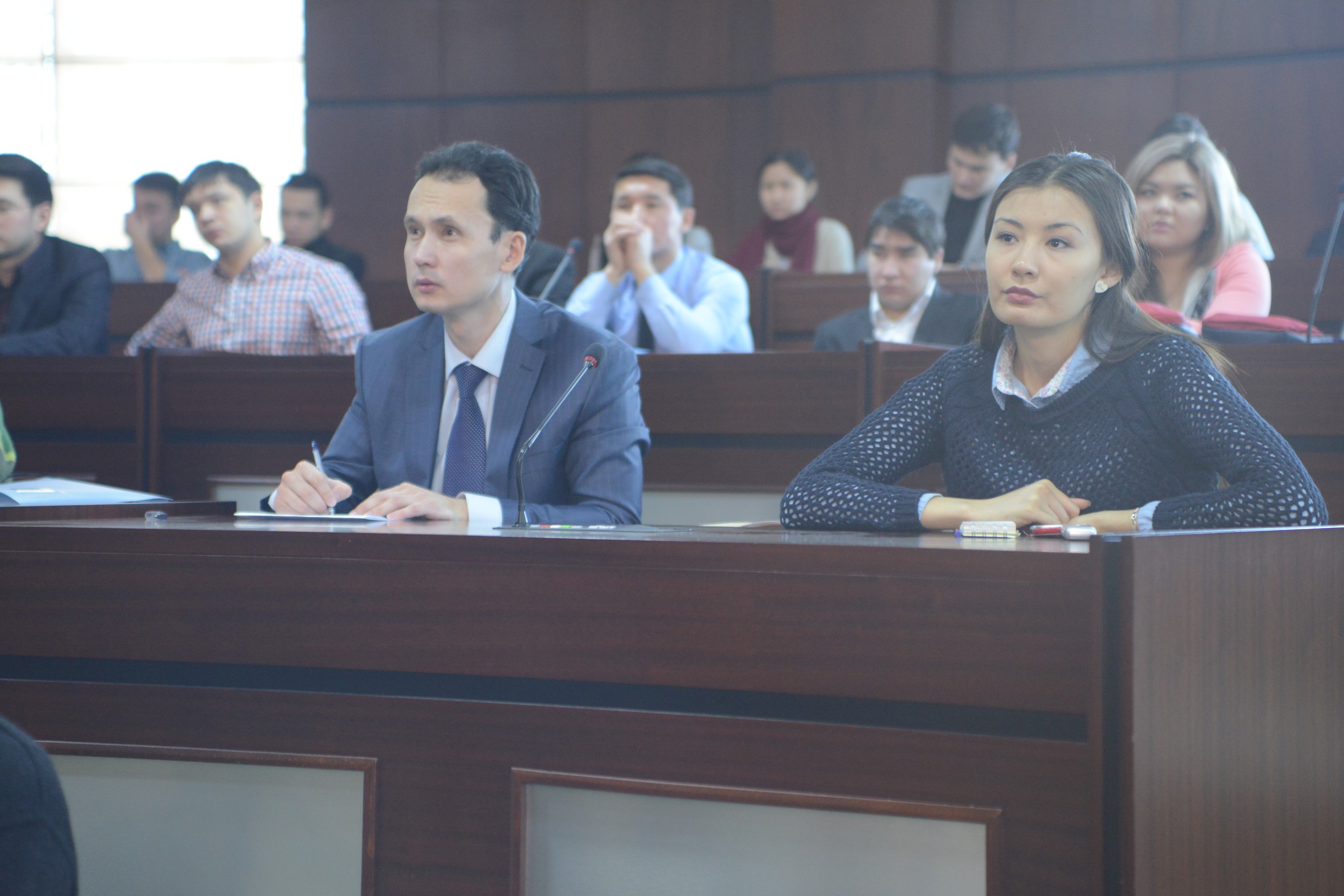 Lecture "Path to success" in the Nazarbayev University