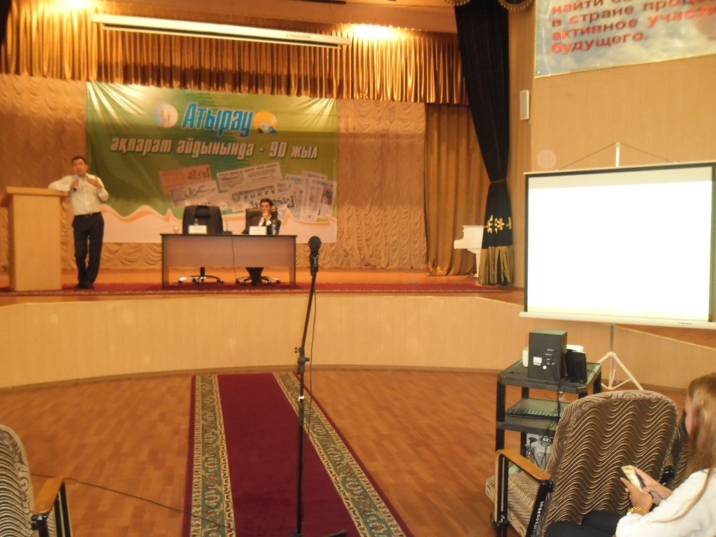 Serikbay Bisekeev’s lecture “Formula for success” was held In Atyrau (photo report)