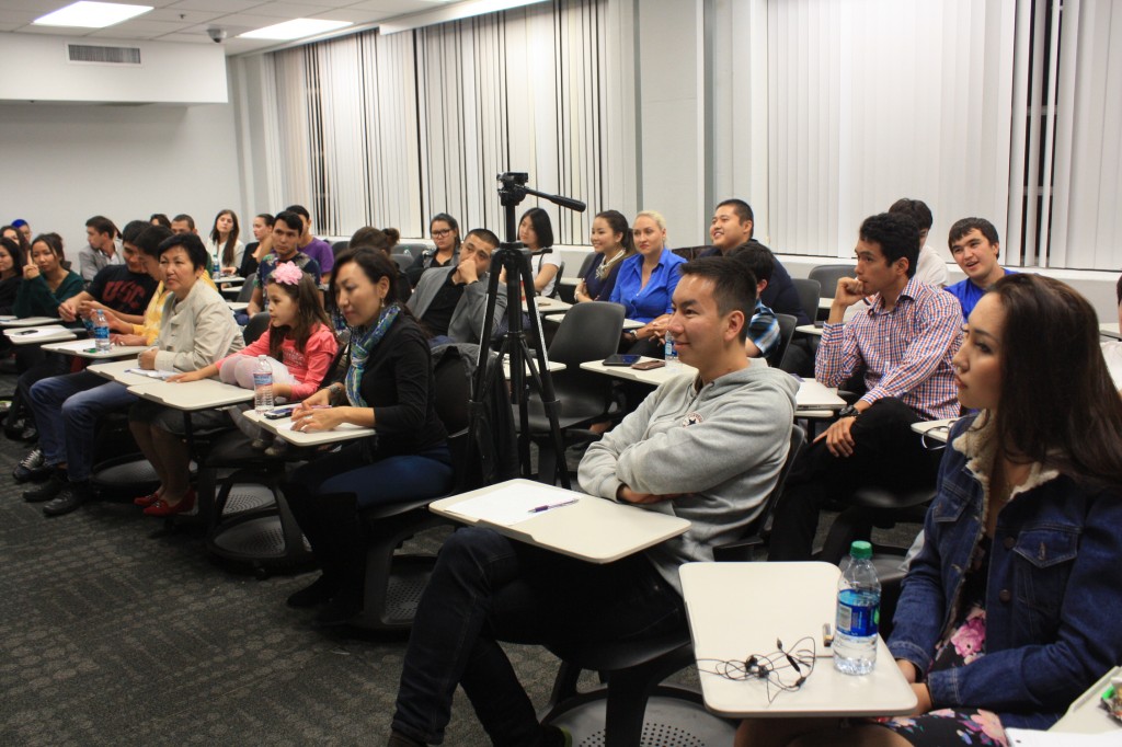 Serikbay Bisekeev’s lecture “Formula for success” at the University of Southern California (photo report)