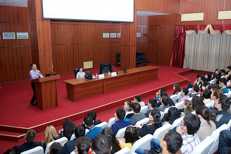 "Way to success". Lecture for the students of leading higher educational institutions of Almaty