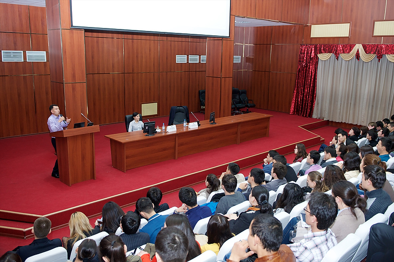 "Way to success". Lecture for the students of leading higher educational institutions of Almaty