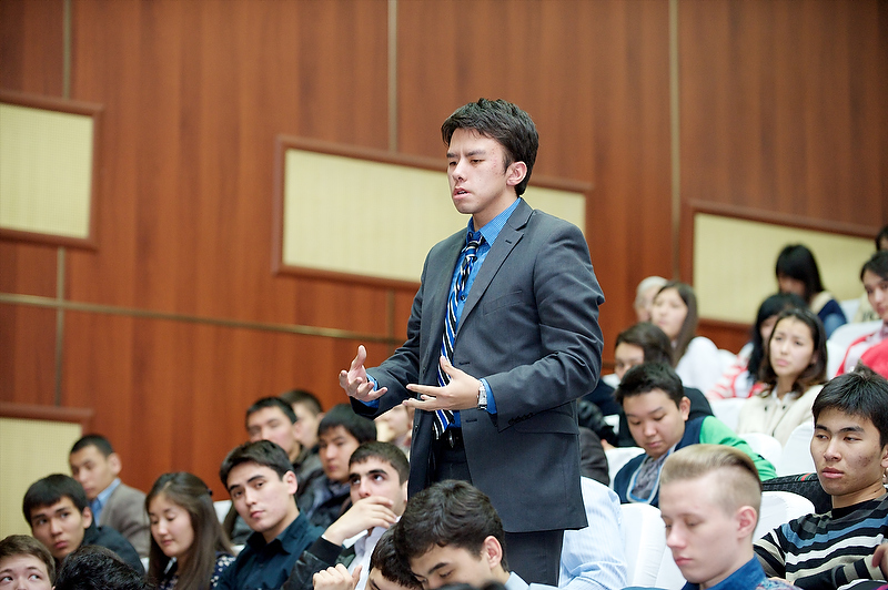 "Way to success". Lecture for the students of leading higher educational institutions of Almaty