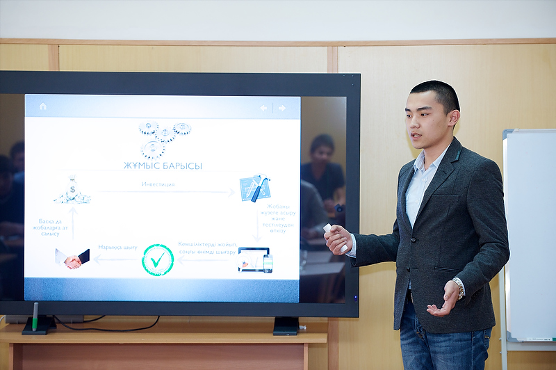 "Way to success". Lecture for the students of leading higher educational institutions of Almaty