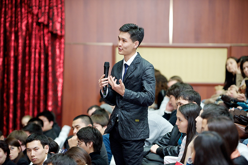 "Way to success". Lecture for the students of leading higher educational institutions of Almaty